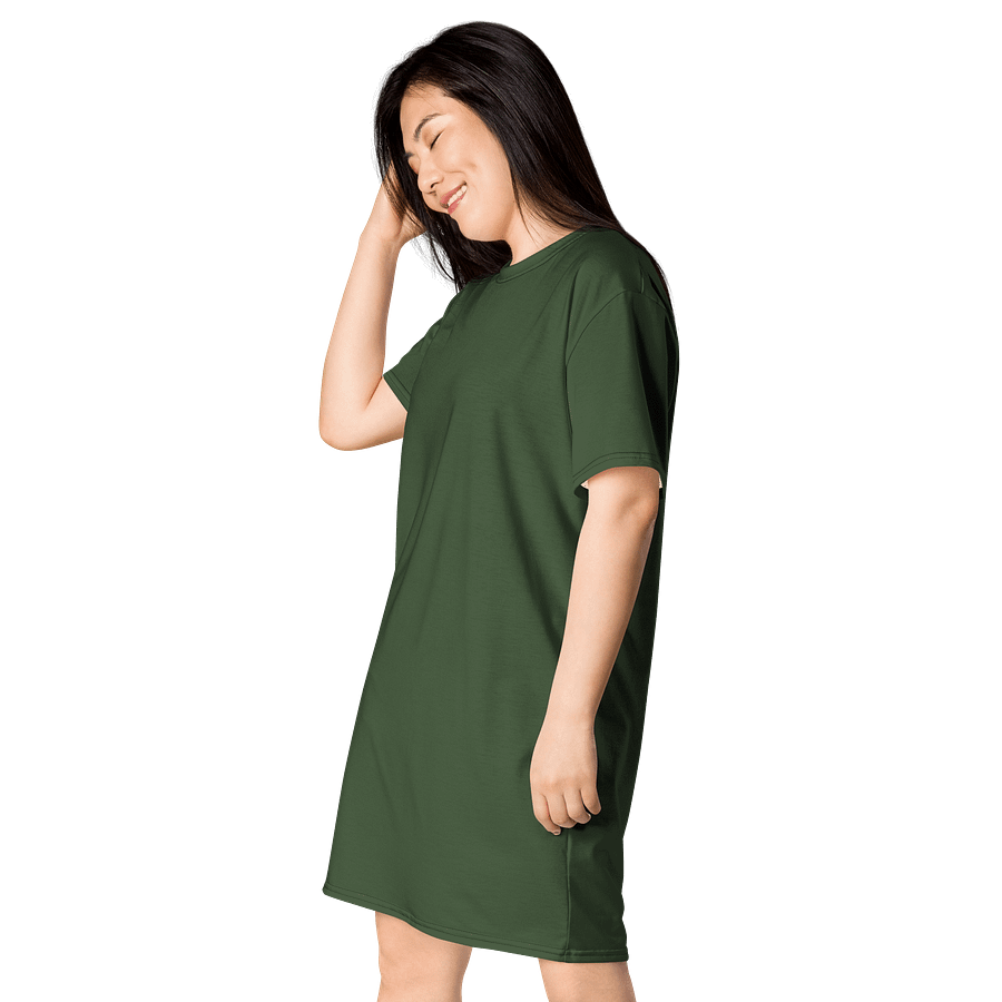 Oversized T-Shirt Dress - Earthy Tom Thumb, Sizes 2XS-6XL product image (3)