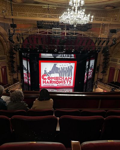 First time seeing @harmonyanewmusical