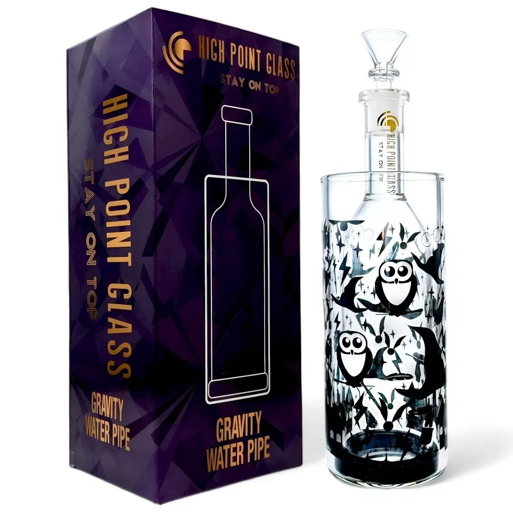 High Point Glass - 9.5" Hauntingly Good Hits, A Witchy Gravity Waterpipe product image (1)