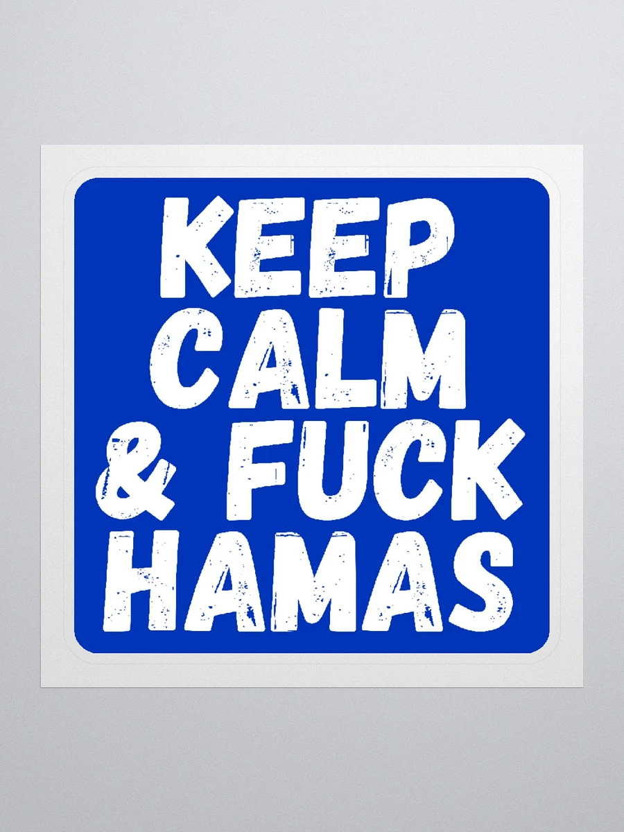 Keep Calm & F HMS Sticker (Blue) product image (2)