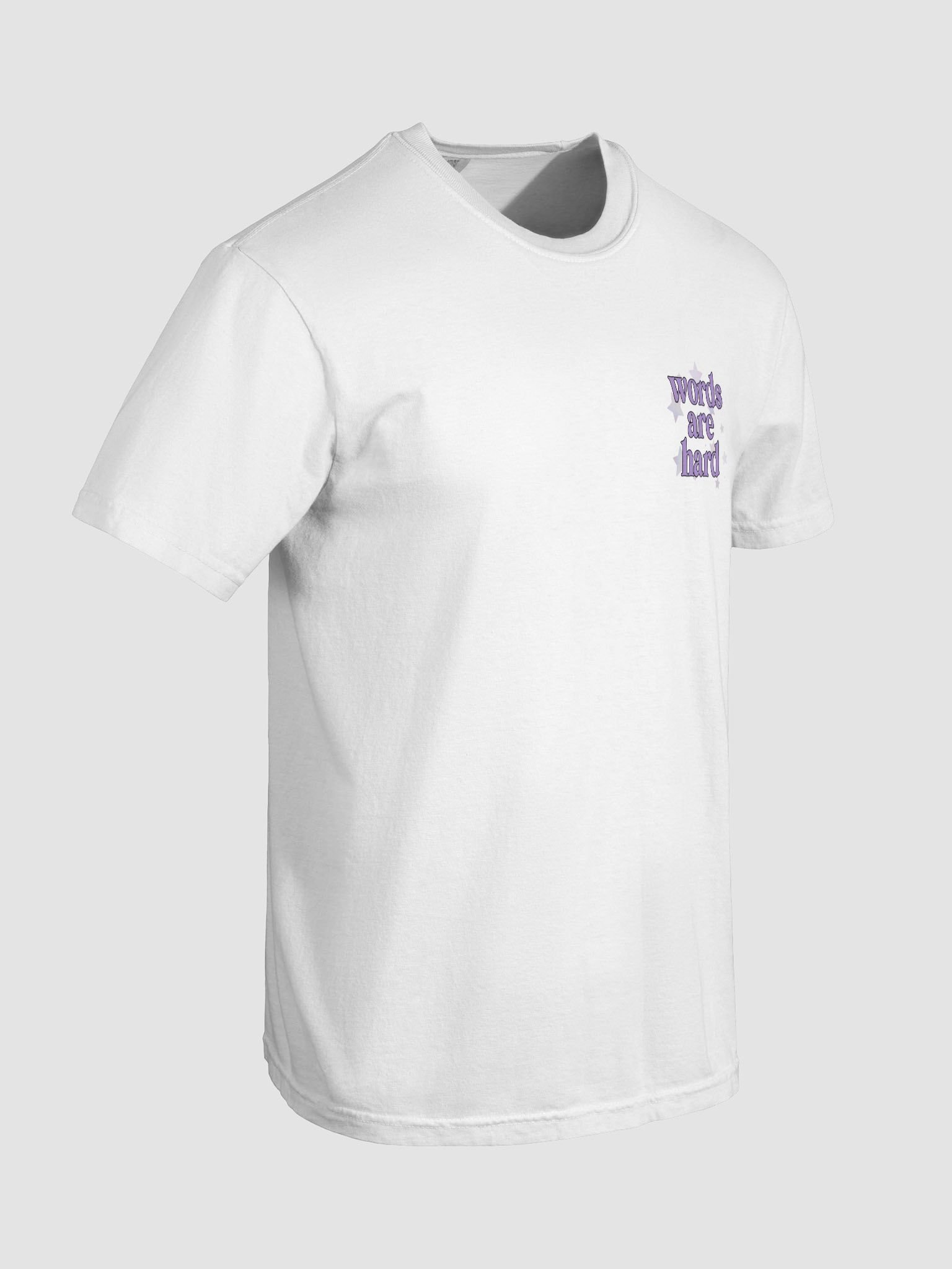 Words Are Hard Tshirt - 2025 Redesign product image (8)