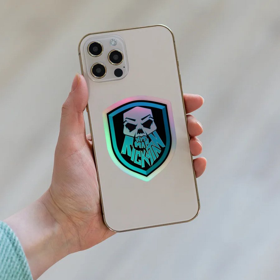 Shield Holo Sticker product image (7)