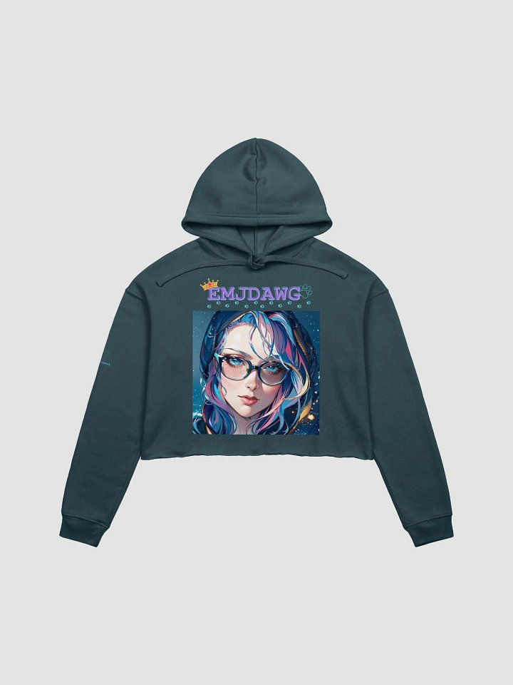 EmJDawg Starry FaceOFF Crop Sweatshirt (w/Pupper Peekaboo) product image (2)