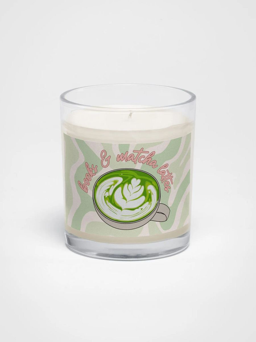 Books and Matcha Lattes Candle product image (1)