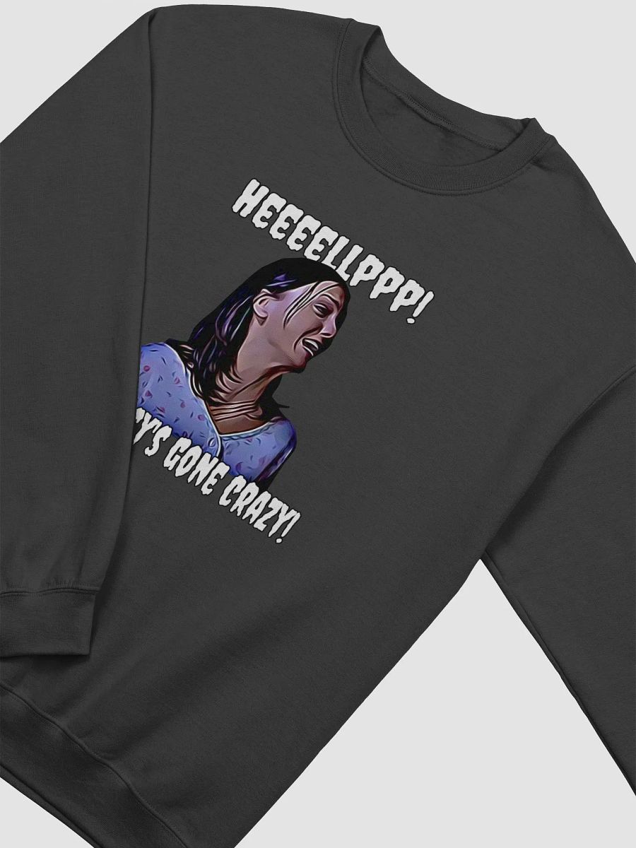 Help! my pussy's gone crazy! Gildan Classic Crewneck Sweatshirt product image (3)