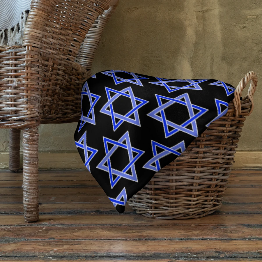 Star of David Blanket (Dark) product image (5)