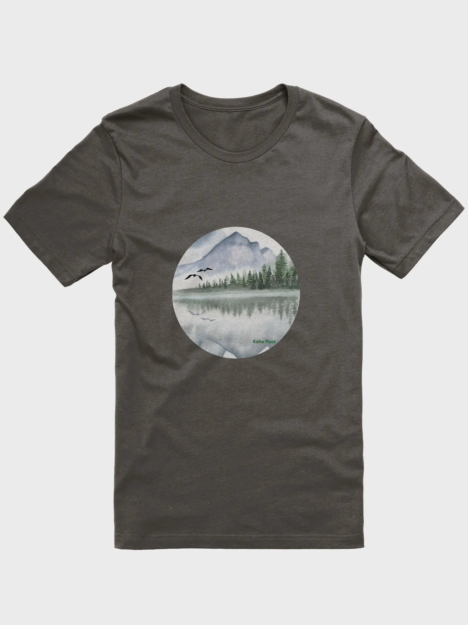 Mountain reflection lake scenic T-Shirt product image (1)