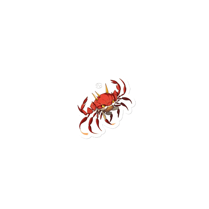 Crab Claw Cutie Die-Cut Magnets product image (1)