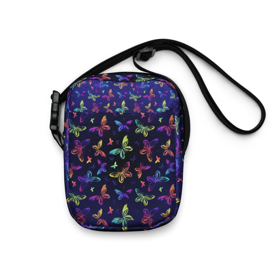 Kaleidoscope Butterfly Dreams Crossbody Bag nature moms dads daughters sons product image (7)