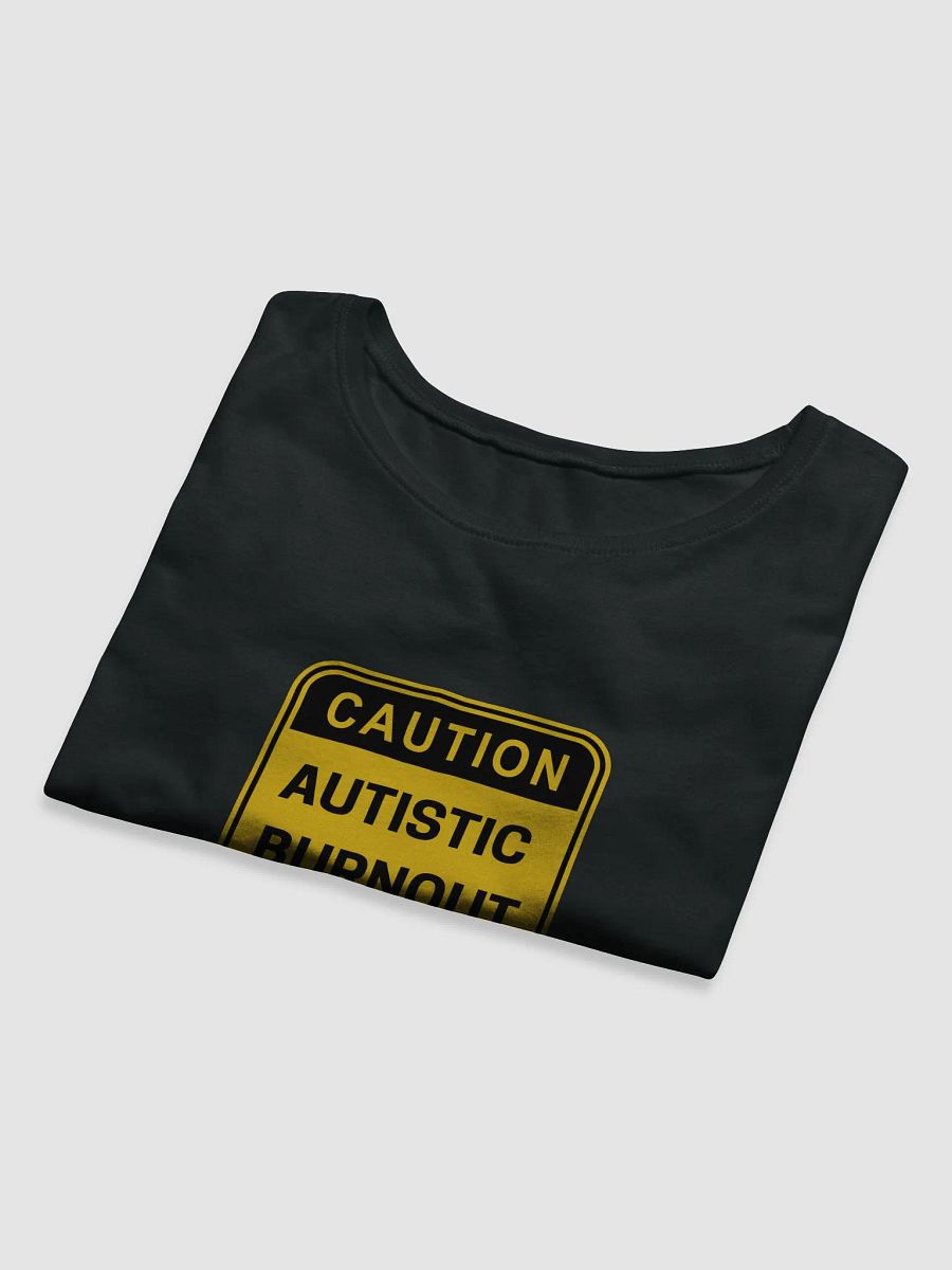 CAUTION: ASD BURNOUT cropped tee product image (13)