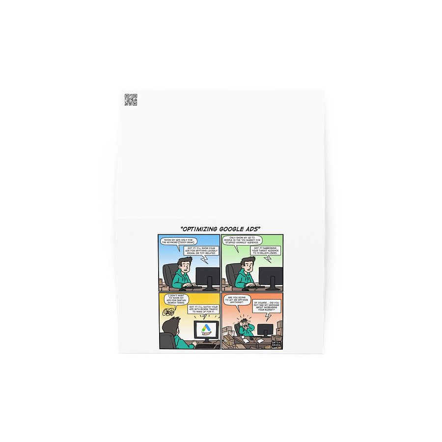 "Optimizing Google Ads" card product image (4)