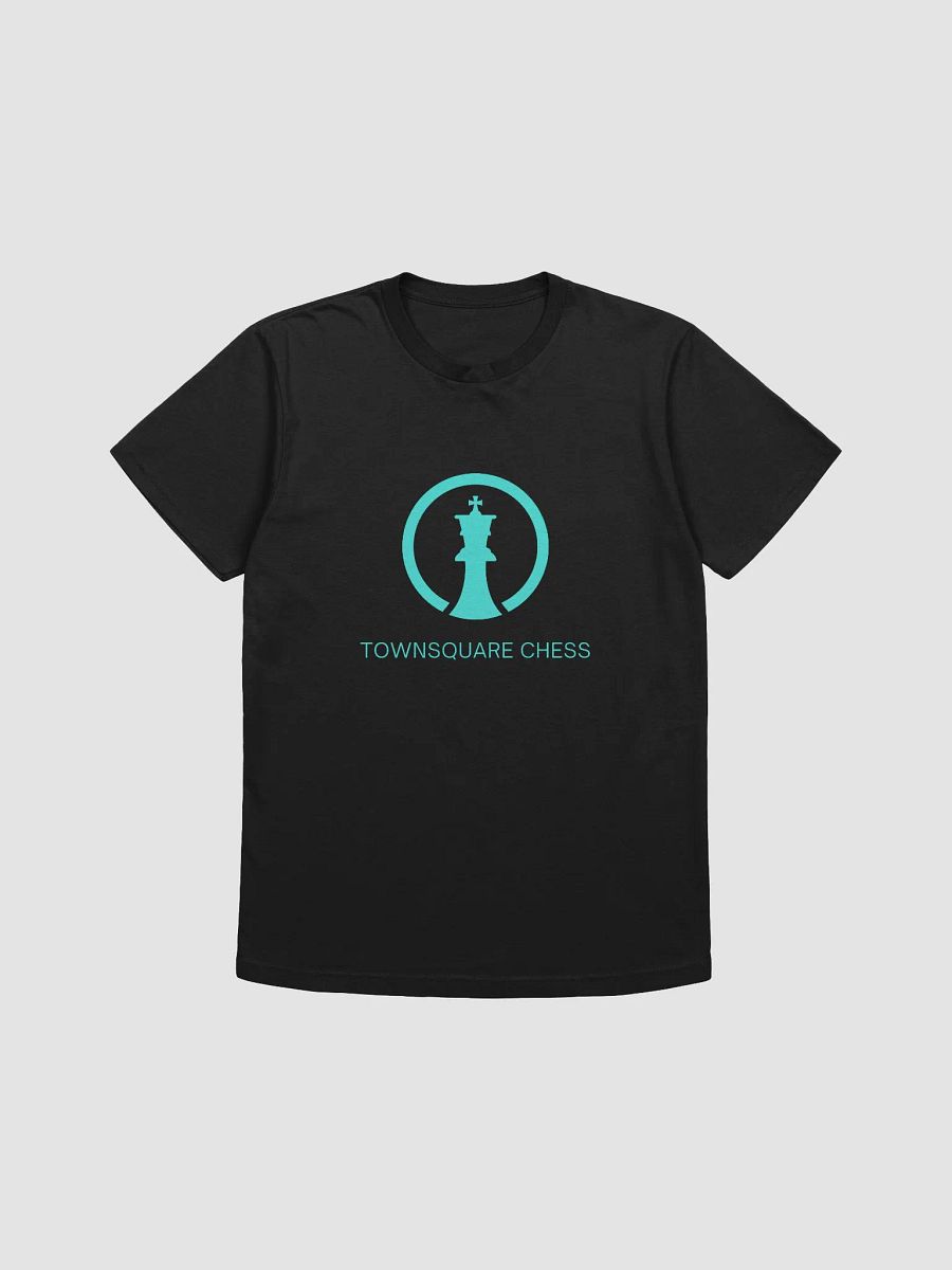Casual Tee | Dark Colors | Hot Teal Logo product image (1)