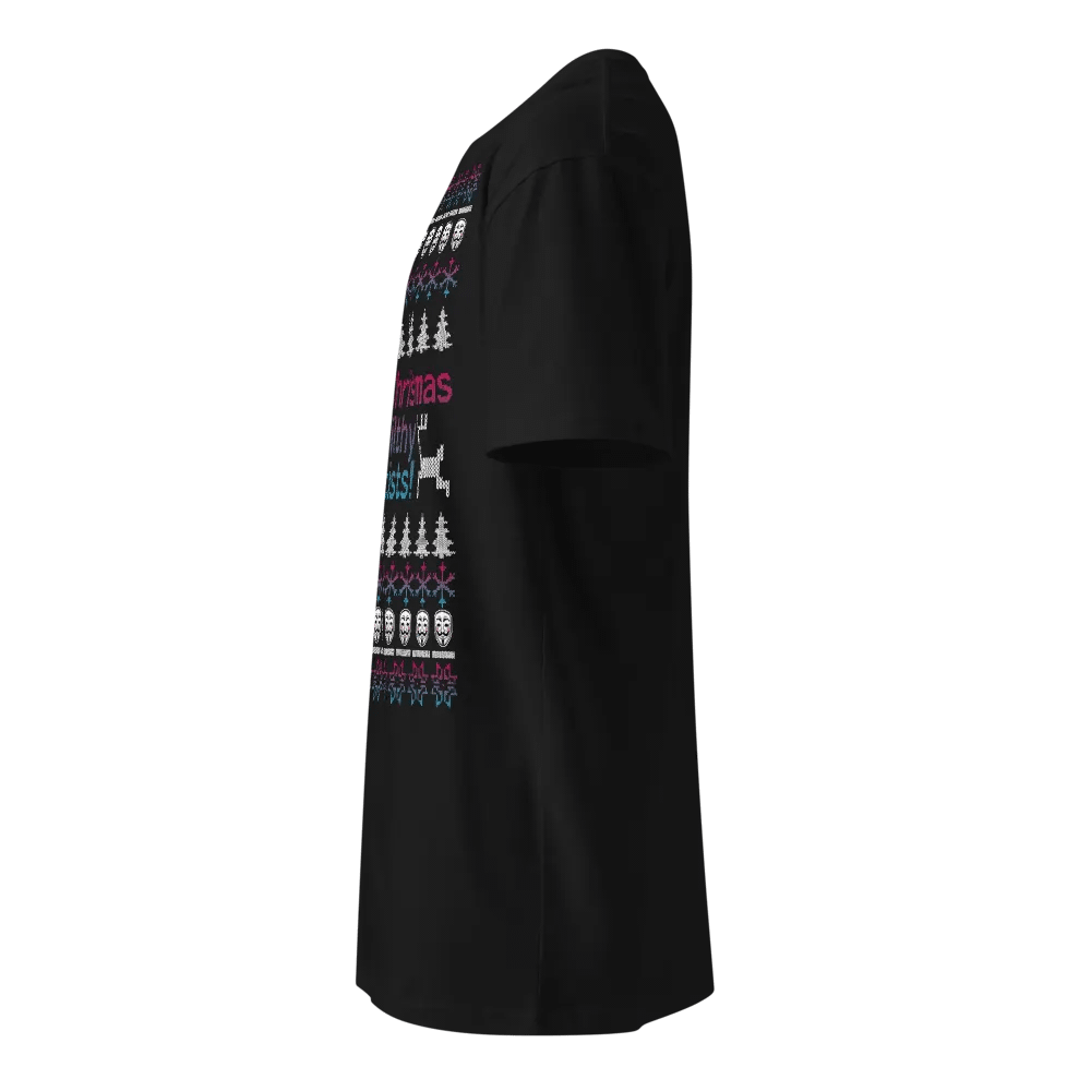 Merry Christmas Ya Filthy Cultists! Ugly Christmas Sweater Tee product image (3)