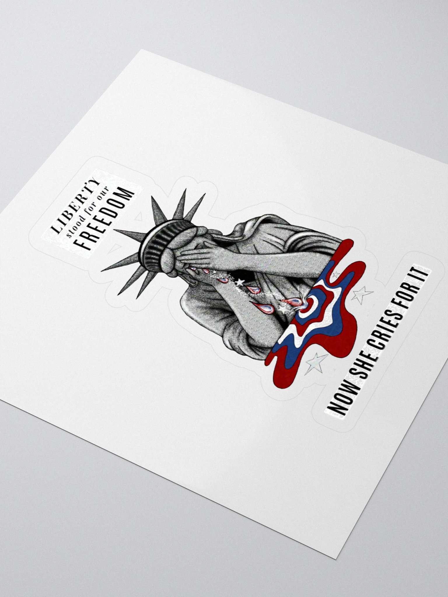 Liberty Weeps Sticker product image (3)