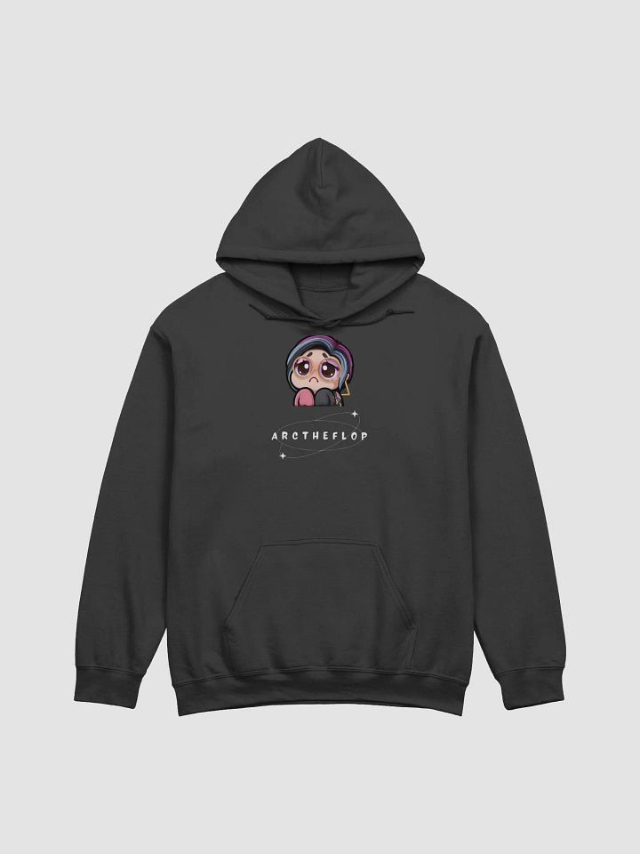 arc yui beg black hoodie product image (1)
