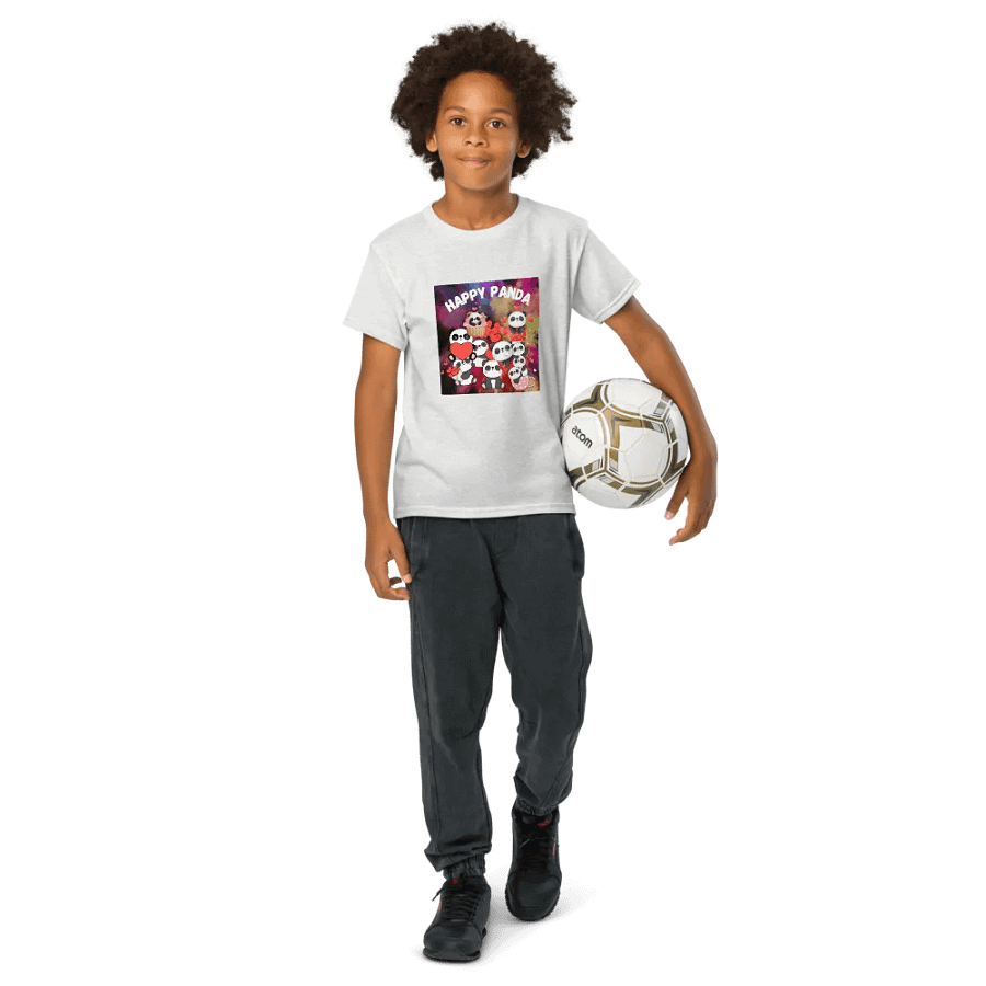 Happy Panda T Shirt product image (8)