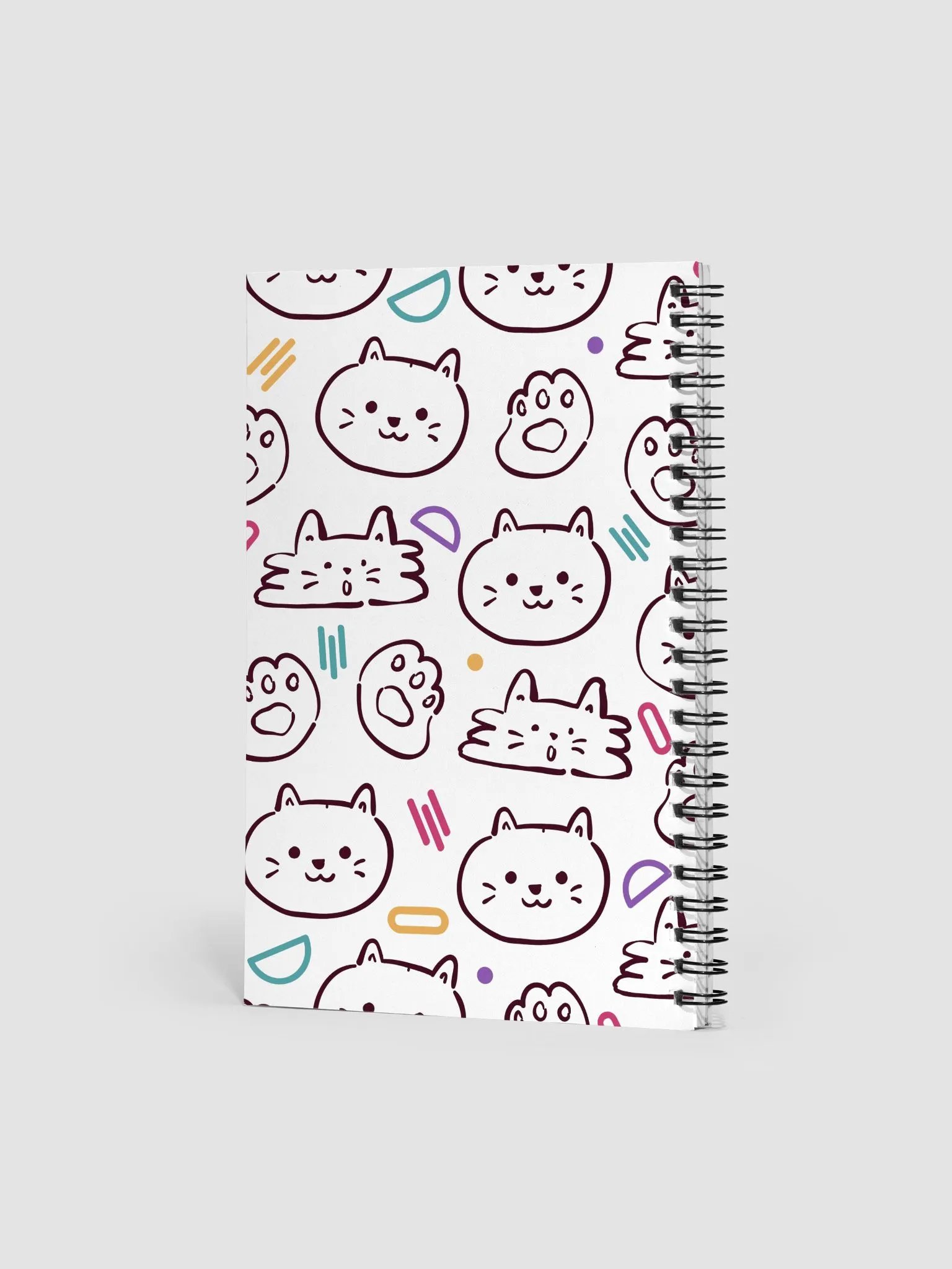 Whimsi-Cats Spiral Notebook product image (2)