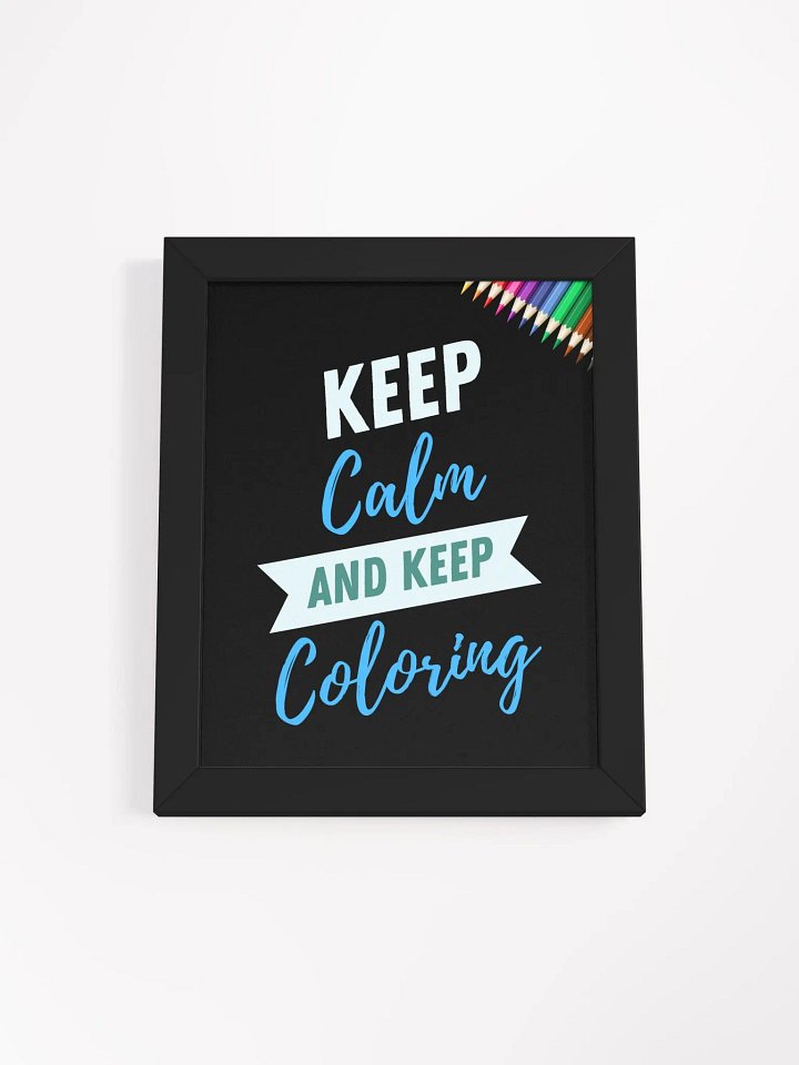 Colorful Calmness Framed Poster product image (4)