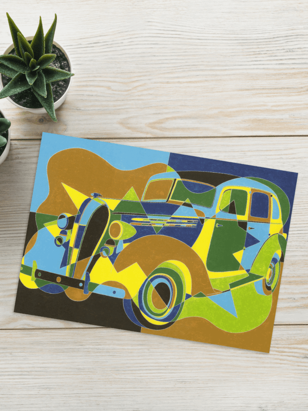 Will & Nellie's Ride ('36 Hudson Terraplane) Greeting Card product image (4)