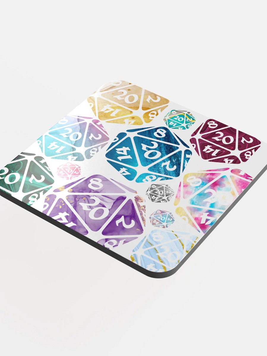 Multi D20 Coaster product image (4)