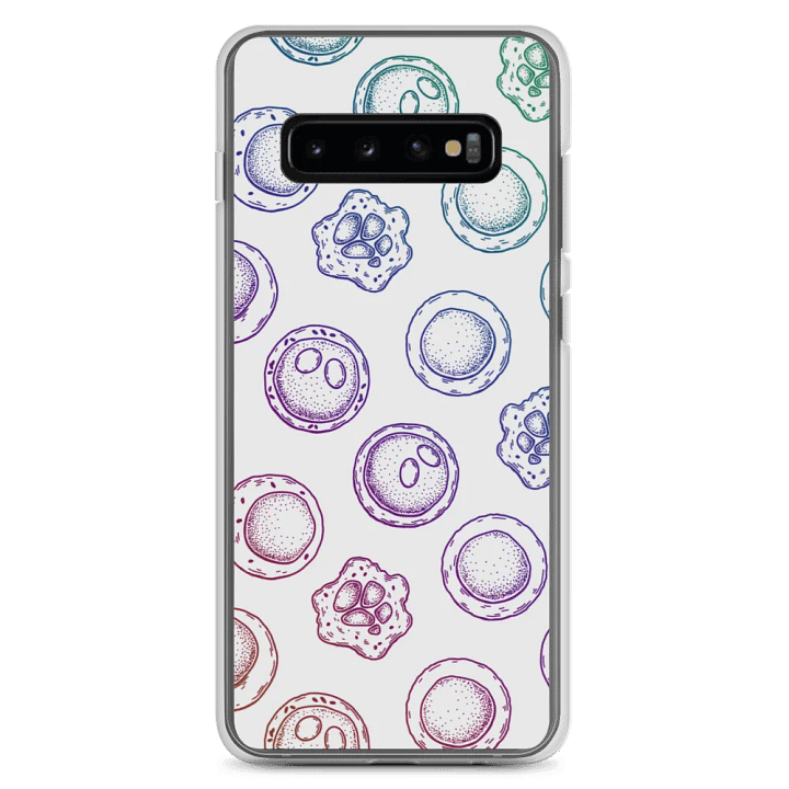"Stem cells pattern" light grey case for Samsung® product image (7)