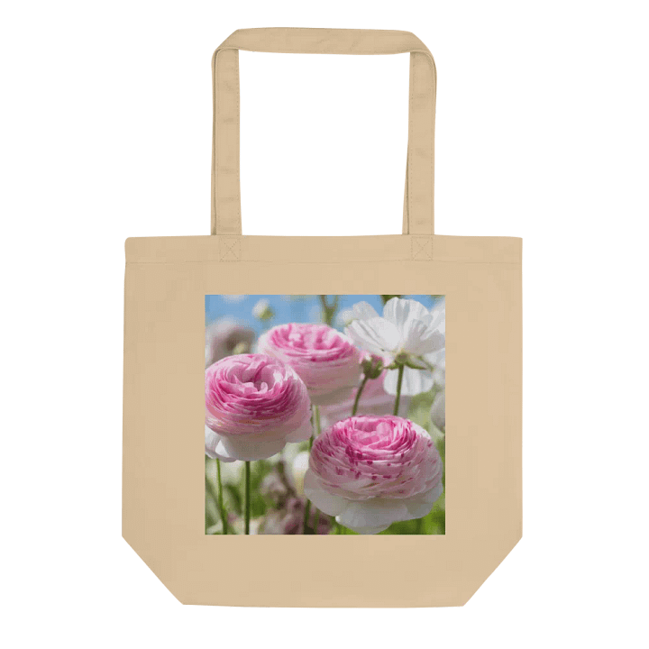 Strawberries and Cream Buttercup Tote Bag product image (1)