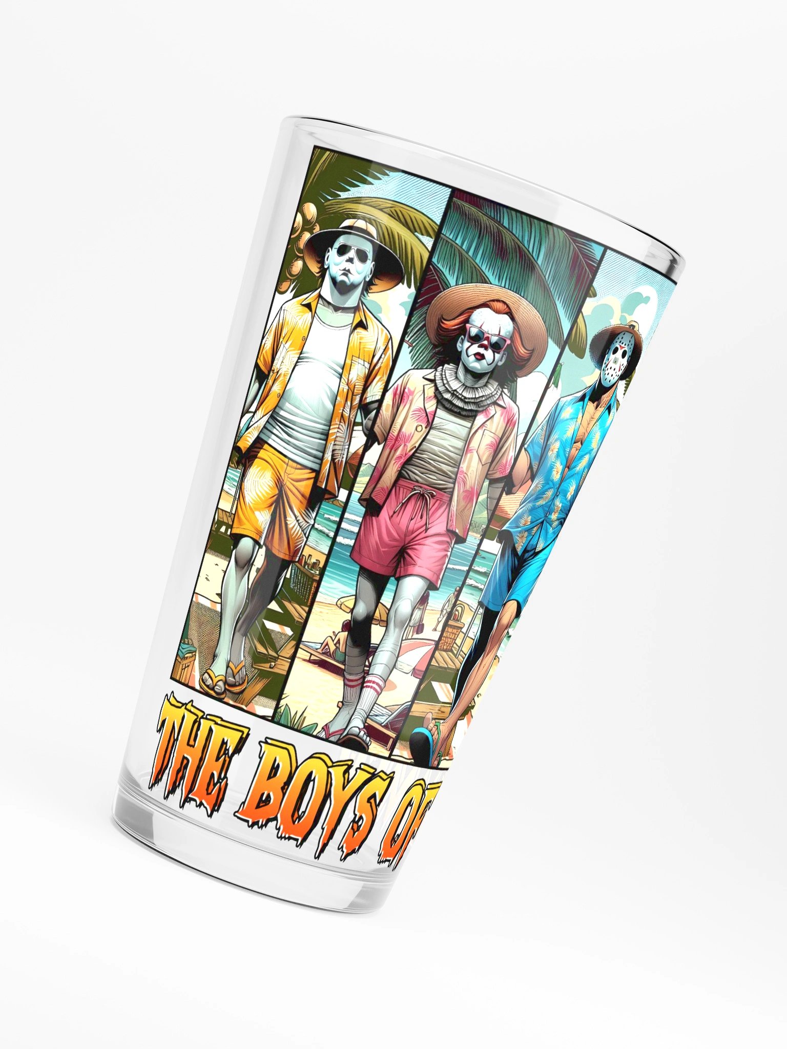 Eerie Summer Vibes Shaker Pint Glass product image (6)