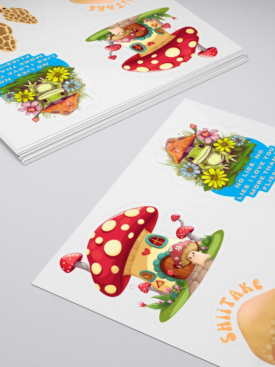 Funny Fungi stickers product image (4)