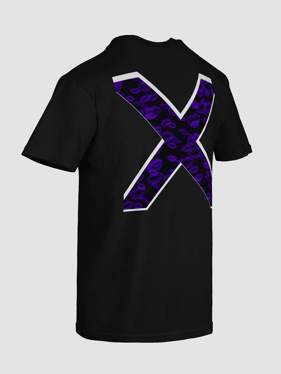 Black X Purple Lipstick Kisses Shirt product image (106)