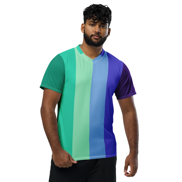 Gay Men's Pride Flag - All-Over Print Jersey product image (2)