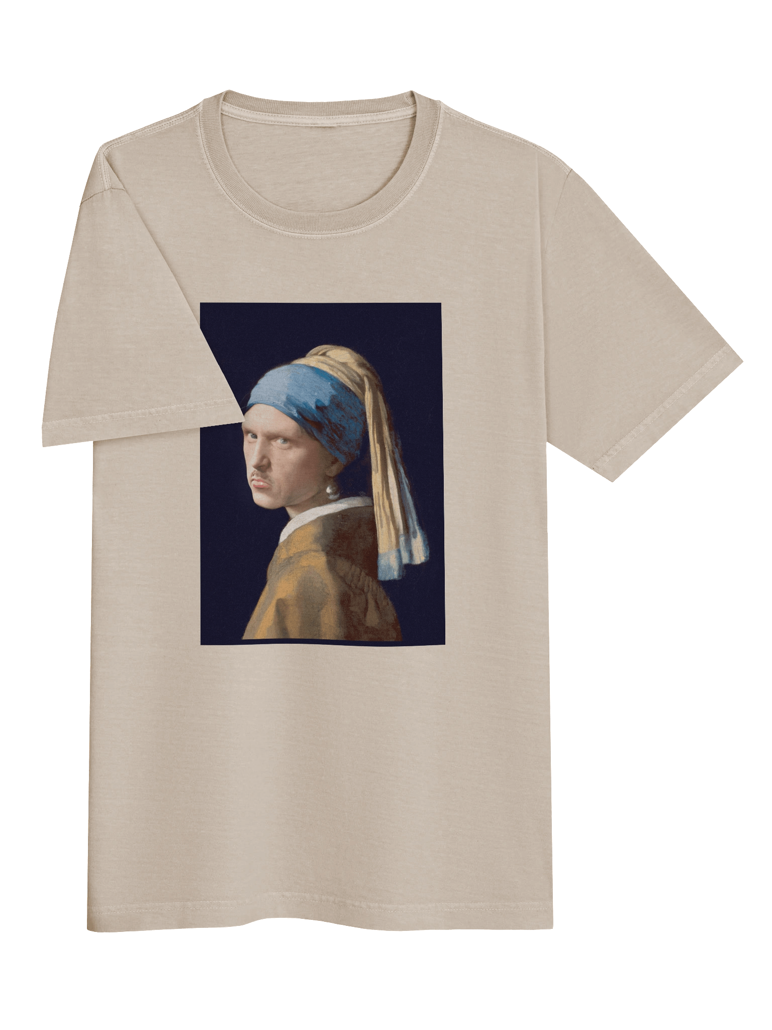 La Joven de la Perla… pero Ramón | Camiseta Unisex OVERSIZE | Edición Limitada product image (4)