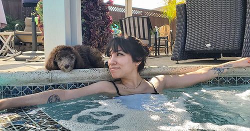 Why is relaxing hard? I want to be as zen is this puppy.