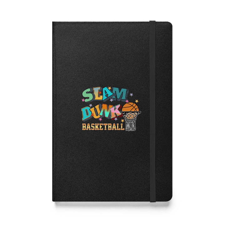 Basketball Slam Dunk Black Notebook product image (1)