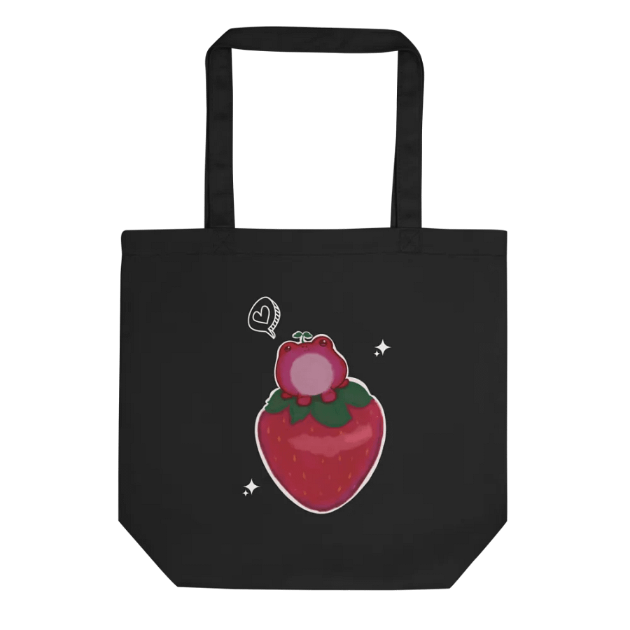 Berrybert Strawberry Frog Tote Bag product image (1)