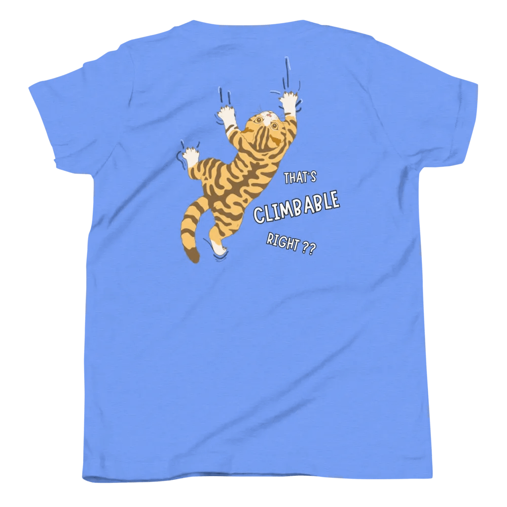 That's Climbable Right? - Youth Climbing T-Shirt product image (12)