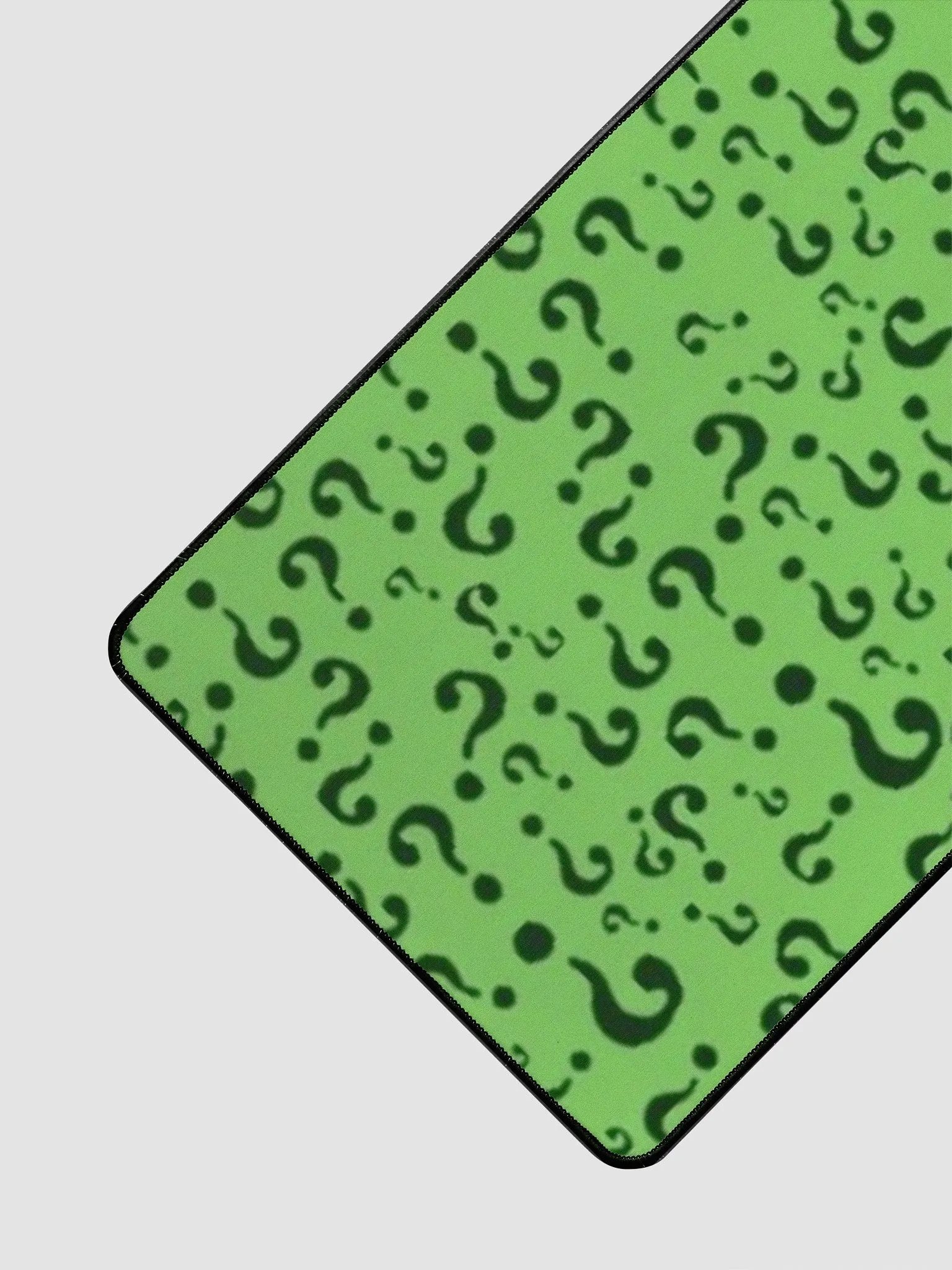 Green Riddler Mousepad - Desk Mat 15.5