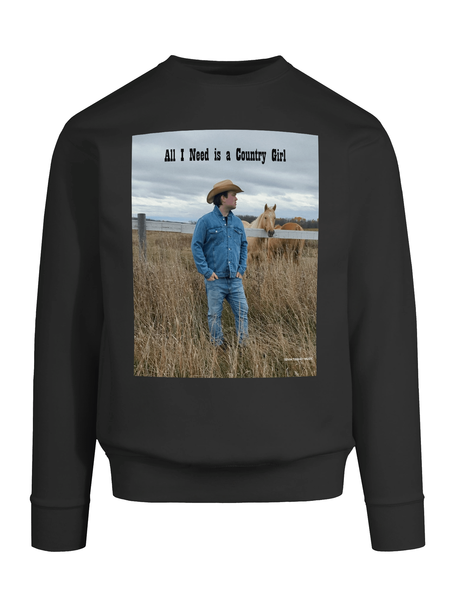 All I Need is a Country Girl Horse and Field Sweatshirt product image (73)