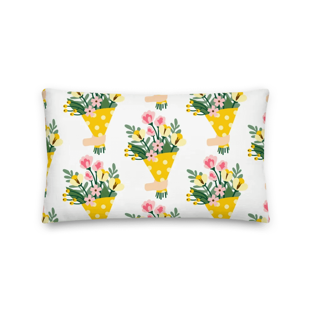 Polka Dot Bouquet Bliss Pillow product image (2)