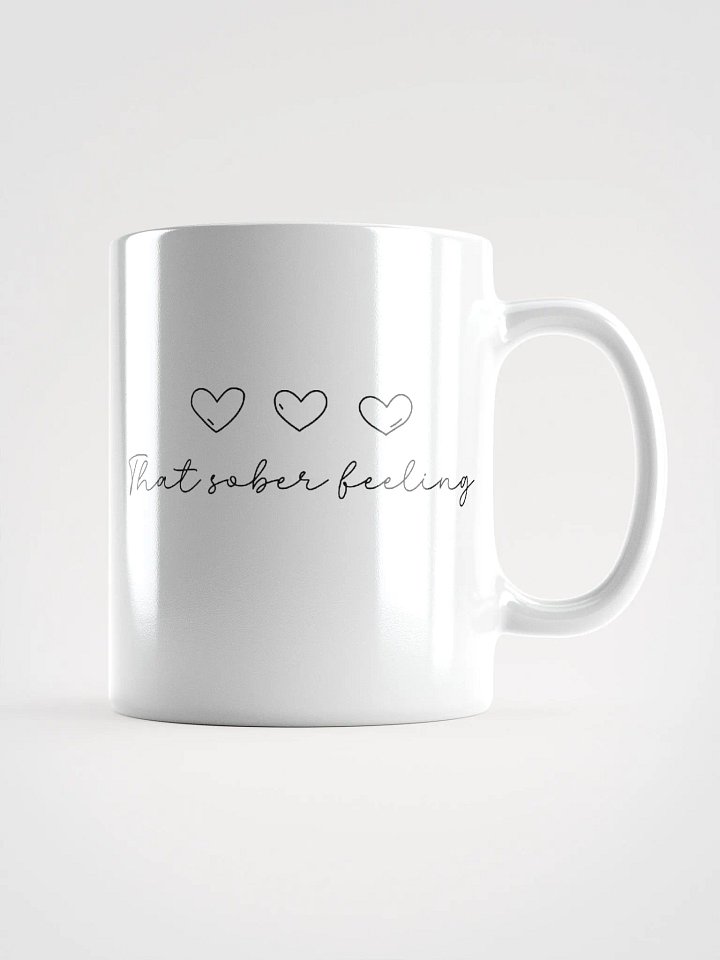 That Sober Feeling, Minimal Addiction Recovery Awareness Mug product image (1)