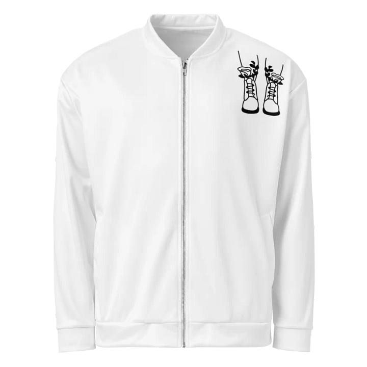Infinite Black All-Over Bomber Jacket product image (2)