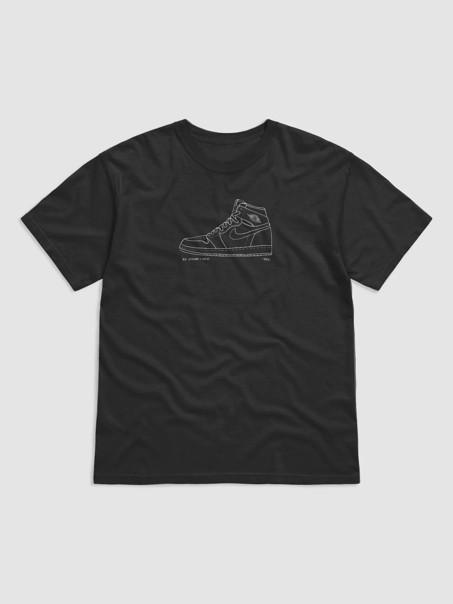 AJ I High White Print product image (2)
