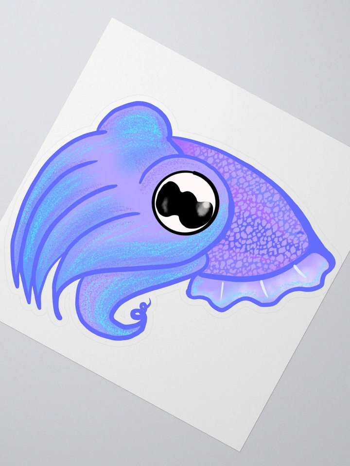 !Purple Cuttlefish Sticker product image (2)