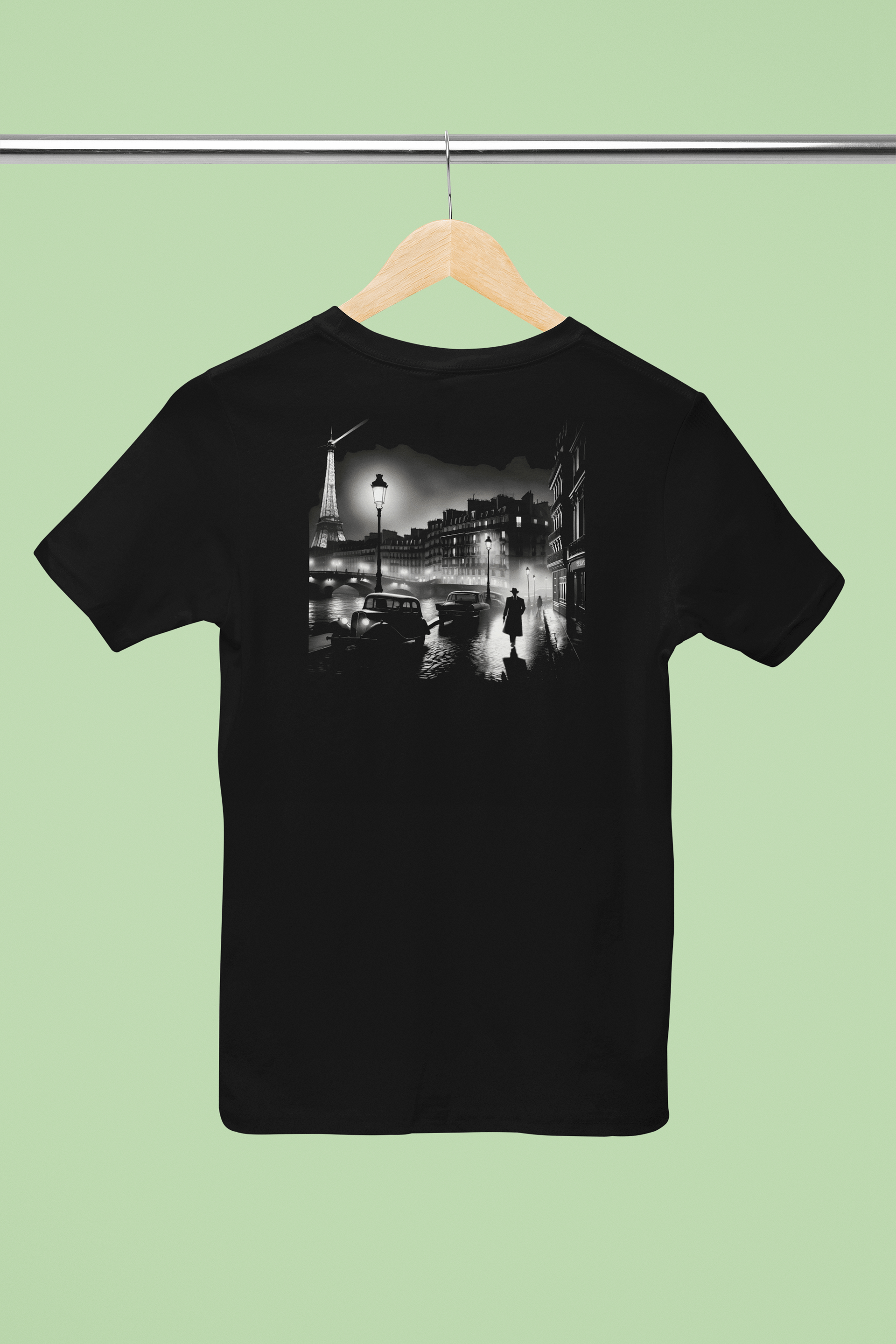 Parisian Nights: Vintage Romance Meets Urban Chic (Mens Tee) product image (2)