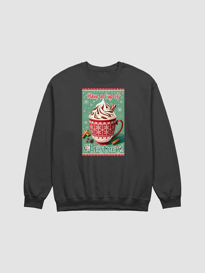 Christmas hot chocolate, hot cocoa sweatshirt, winter sweatshirt product image (2)