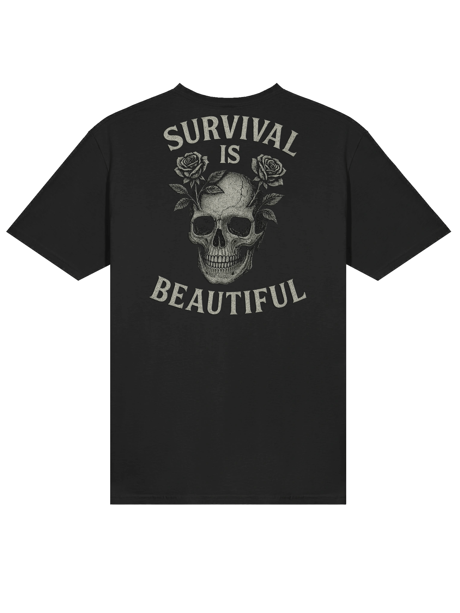 Survival is Beautiful Skull Rose Gildan Unisex Softstyle T-Shirt product image (10)
