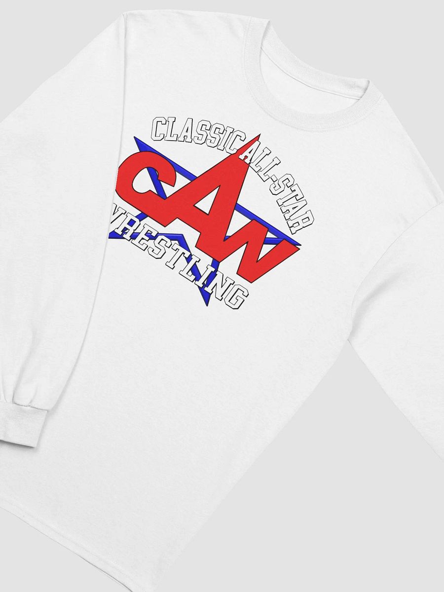Classic All-Star Wrestling Long Sleeve - White product image (2)