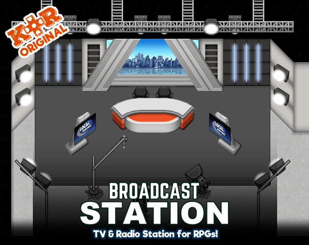 KR Broadcast Station Tileset for RPGs product image (1)