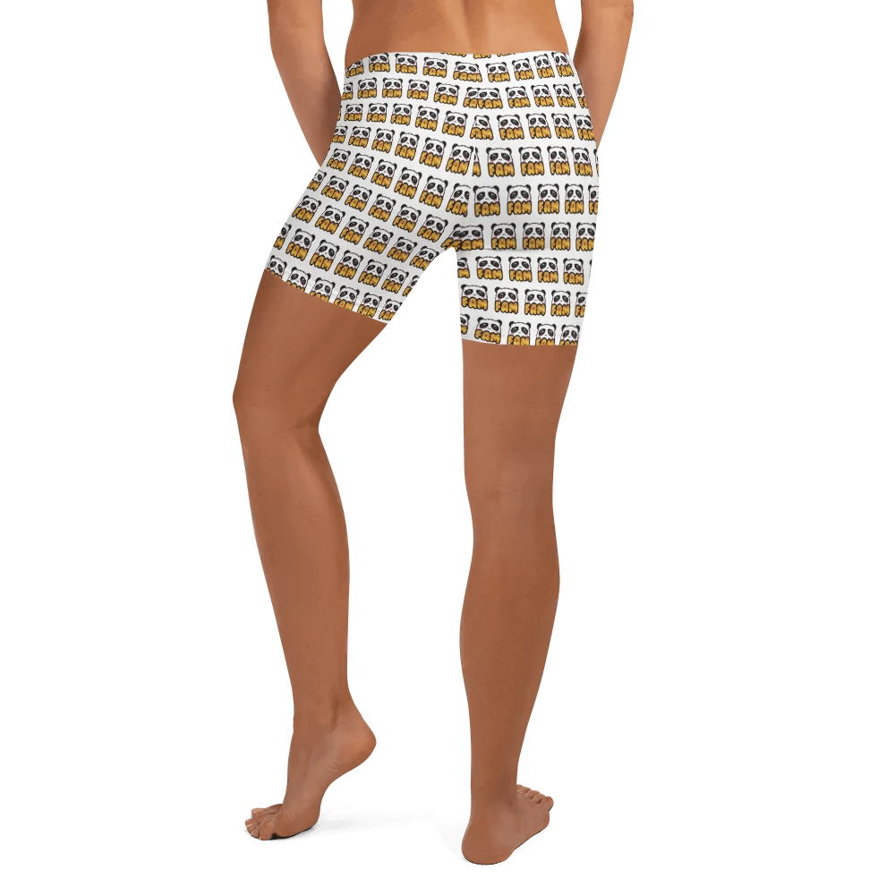 PandaFam Biker Shorts (up to 3xl) product image (3)