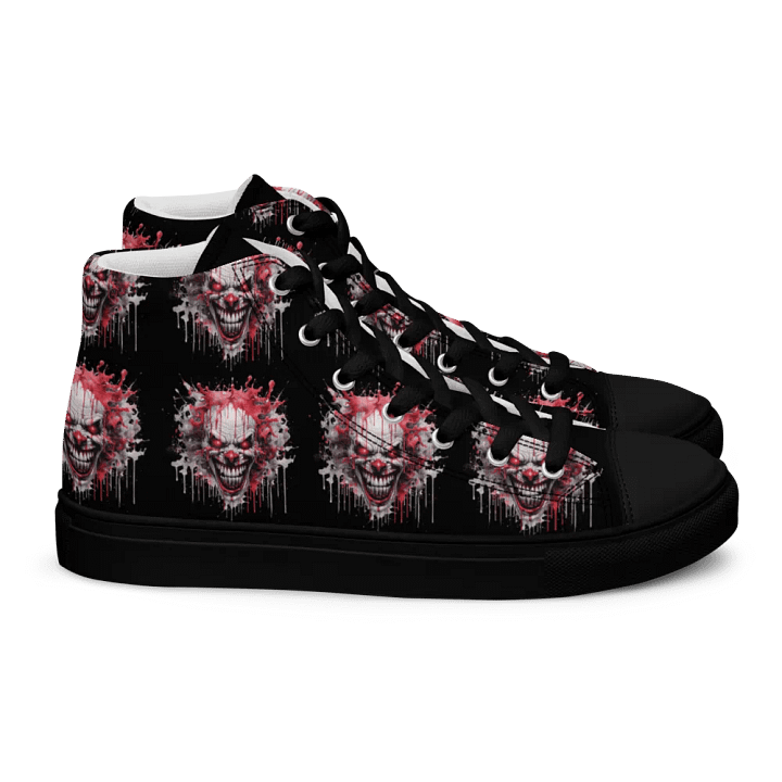 Grinning Menace High Top Canvas Shoes product image (2)