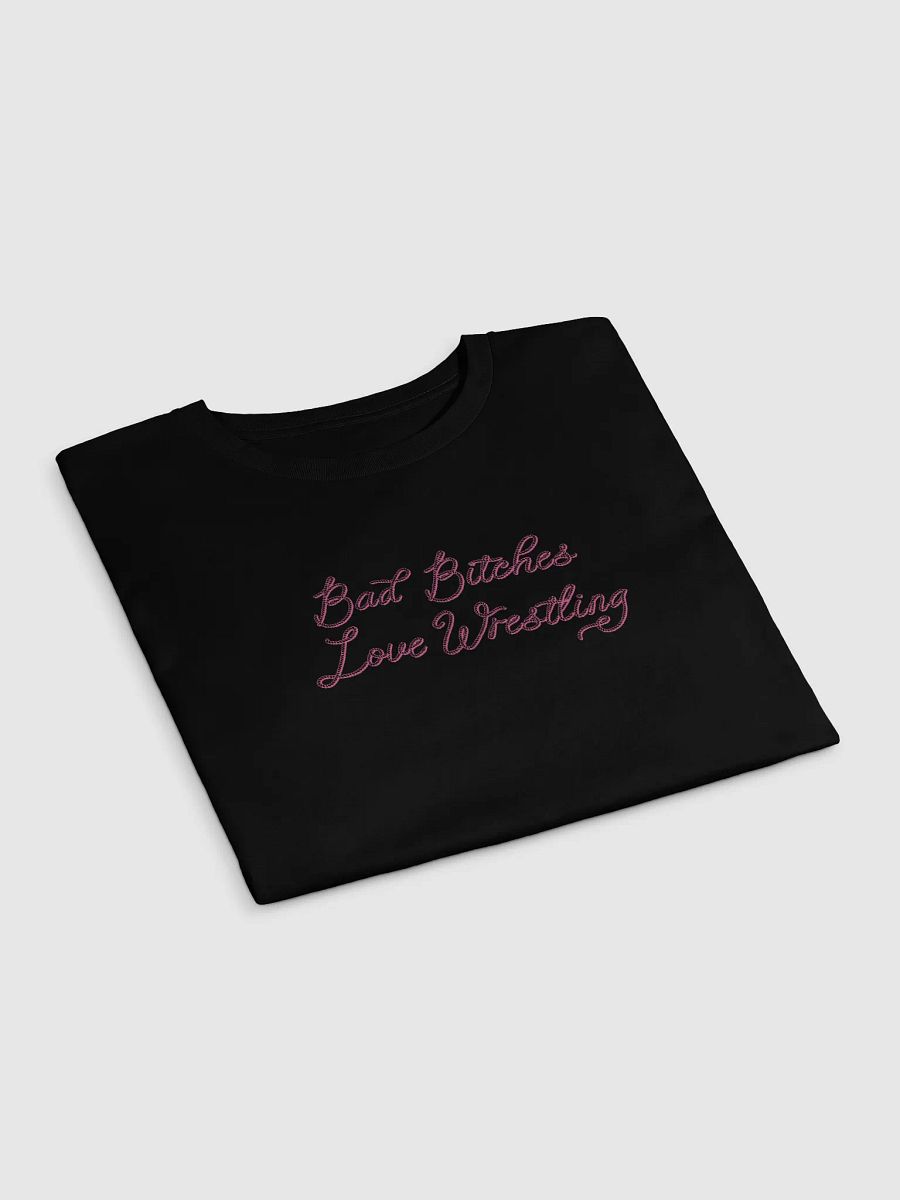 Limited Lasso Edition: Bad Bitches Love Wrestling Crop Top product image (3)